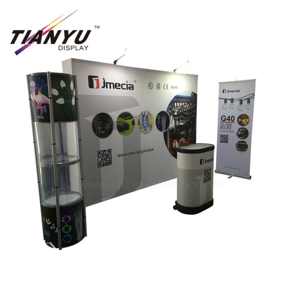 制造商定制直弹出PVC显示器展架墙