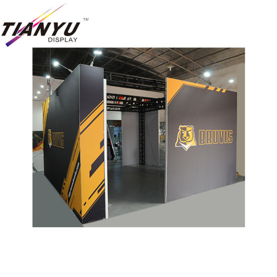 张紧织物展示架标准展会