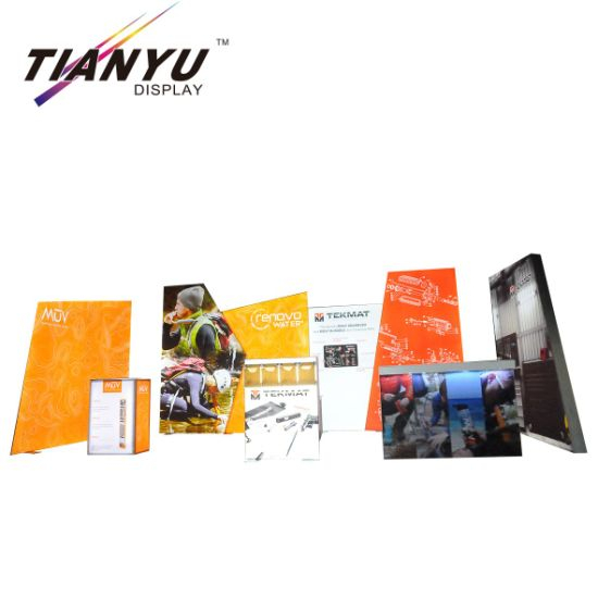 定制不同形状的灯箱，展会展位与运输箱运输方便