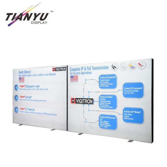制造定制无框布灯箱采用梦幻和边光LED