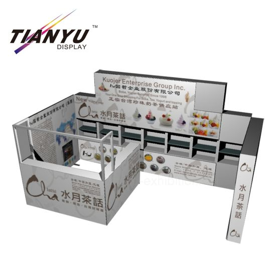 自展会PVC 6 * 3广告磁拉网显示墙