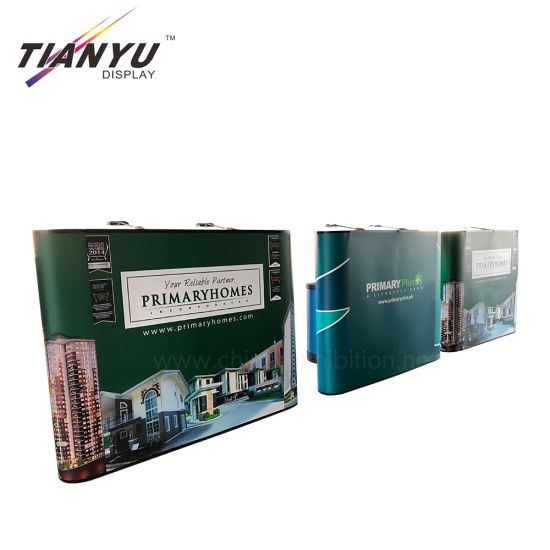 独立式的显示系统3X6m段用拉网展会展示