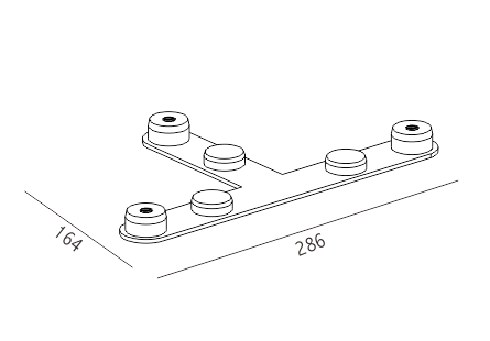 T形的3种方法连接器