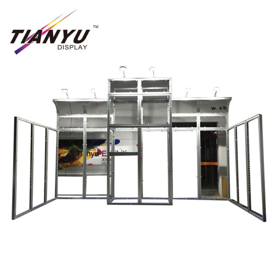 热卖展位展会印花布张力显示