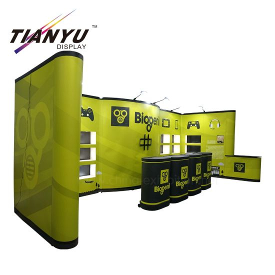 定制6X3m，10X20FT PVC /织物显示，弹出展示架/弹出支架