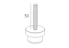 针连接器（用于连接LED灯框和M系列型材）