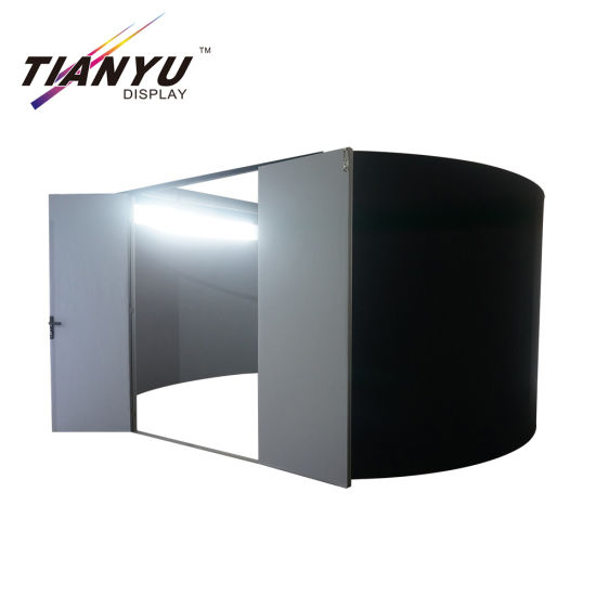 张紧织物墙展会展位，方便携带张紧织物展位